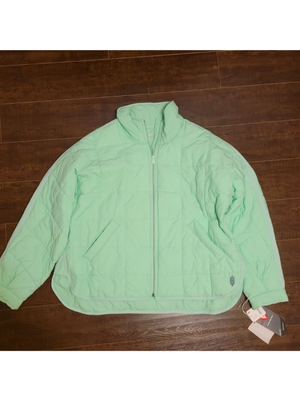 Free People Pippa Packable Puffer Coat Outdoors Athleisure Gorpcore Womens L - Picture 2 of 7